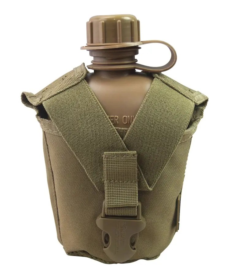 Фляга тактическая Kombat UK Tactical Water Bottle 0.95 л Койот (KB-TWBT-COY)