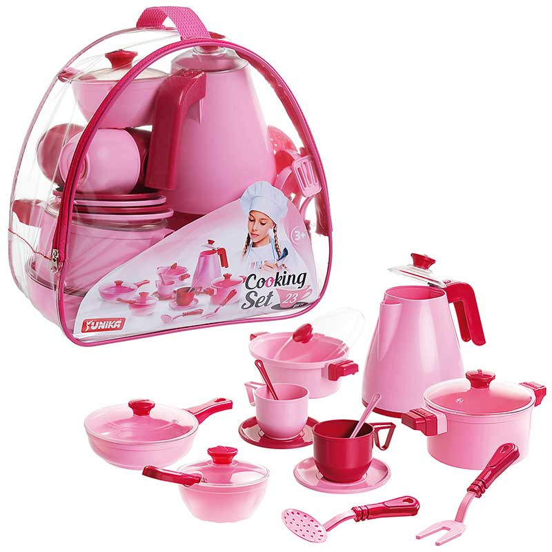 Игровой набор посуды Cooking Set Юника 71740 23 предмета