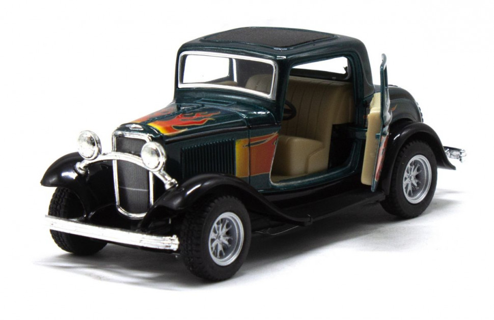 Модель автомобіля Kinsmart KT5332FW FORD COUPE Зелений