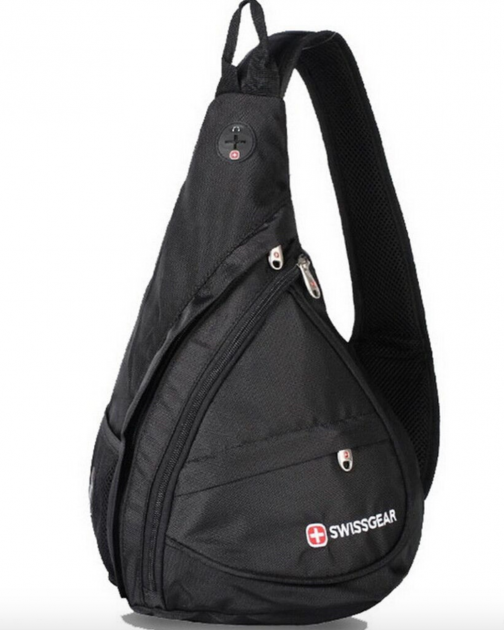 Рюкзак міський через плече Swissgear Small Sling Bag Black (258609)