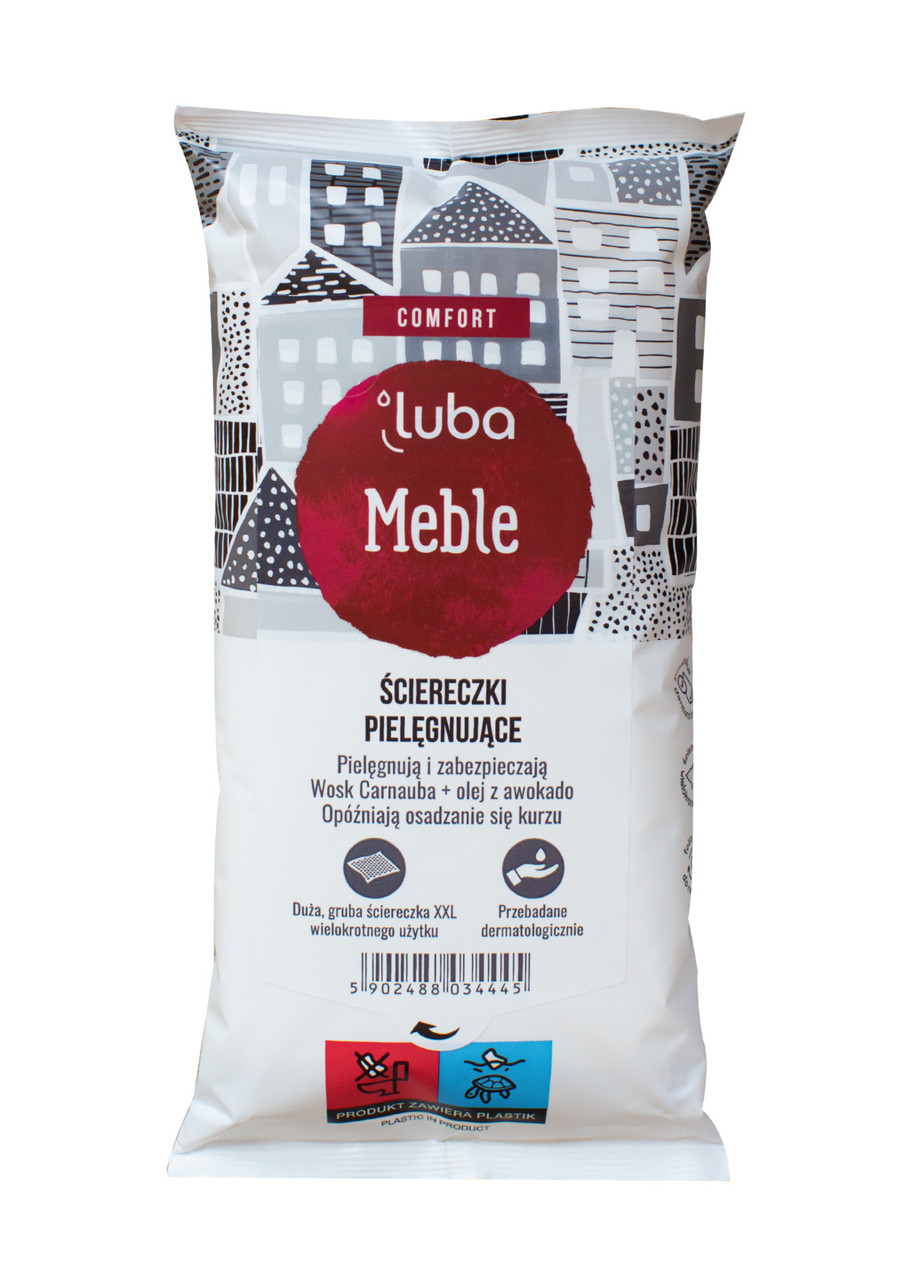 Влажные салфетки для мебели Luba Comfort 32 шт