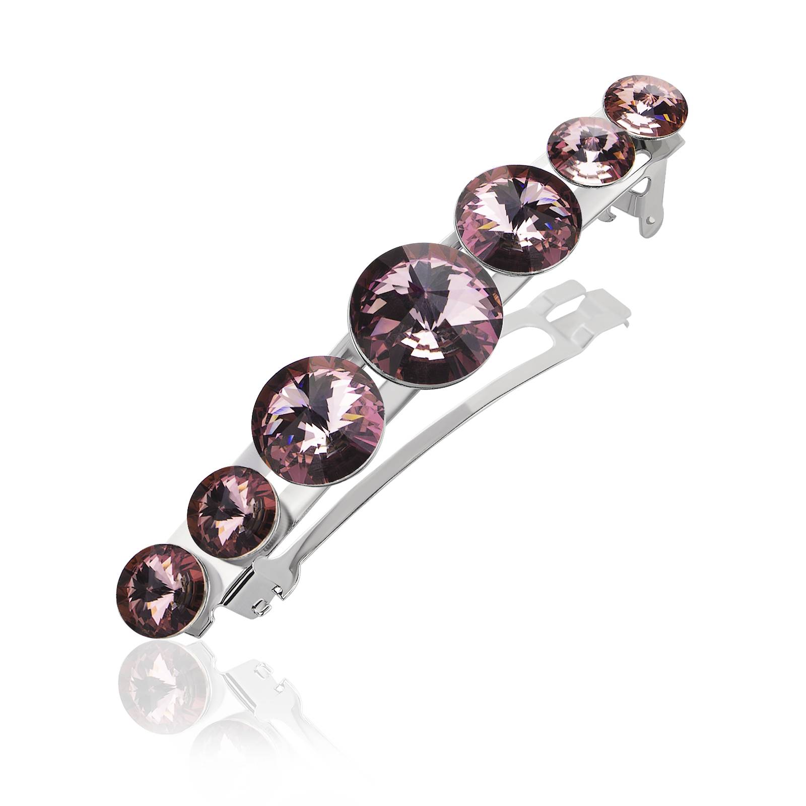 Шпилька KOBI Janis з кристалами Swarovski Бордовий (7790-1001-36-32)