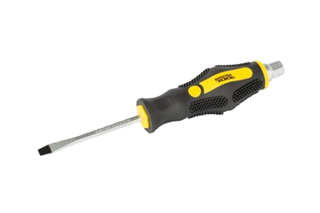 Отвертка ударная MASTERTOOL SL5 x 75 мм HEX (49-6575)