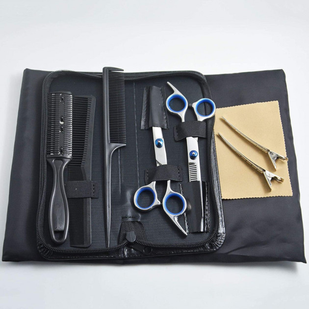 Набор профессиональных парикмахерских ножниц Lantoo + Аксессуары (MF-117)