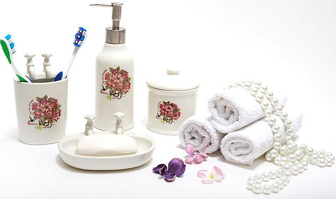 Подставка SAVON диаметр 6.5х11.5 см для зубных щеток фарфор Bona DP43452