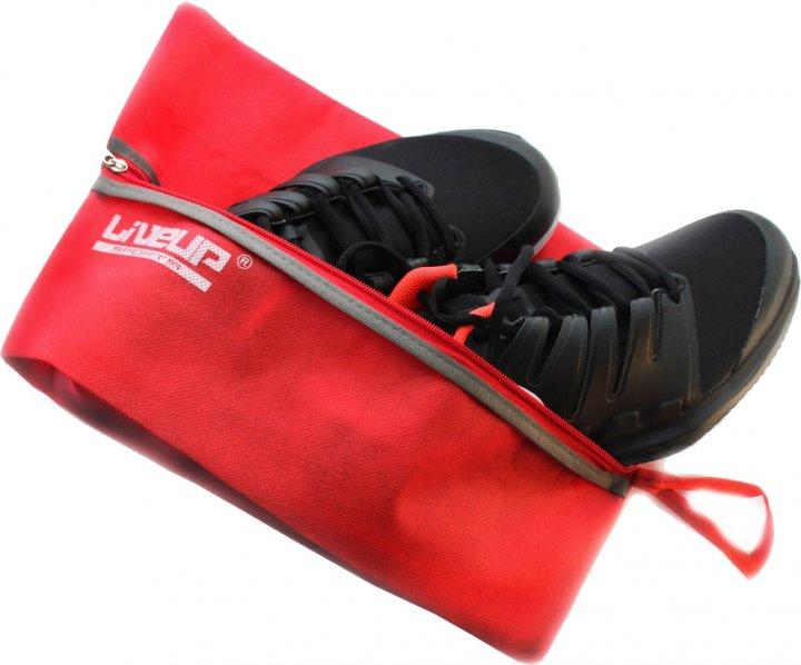Сумка LiveUP Shoe bag червоний S/M LSU2019-rS 27 x 40 см