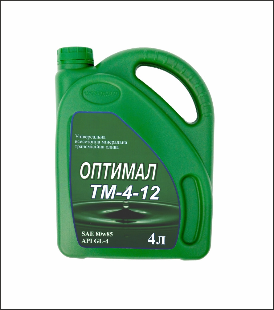 Олива трансмісійна Optimal ТМ 4-12 80W85 4 л