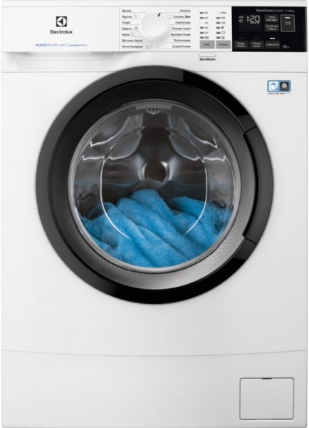 Пральна машина автоматична Electrolux EW 6S4R06BI Білий (F00168841)
