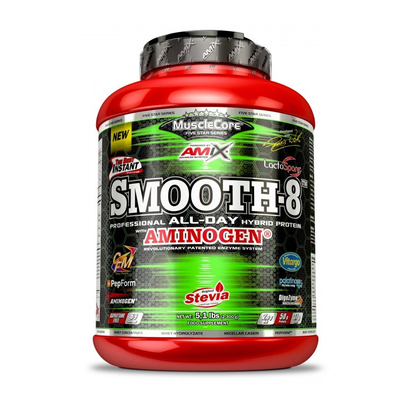 Протеин Amix Nutrition MuscleCore Smooth-8 Protein 2.3 кг Пирог баноффи (2455889182)