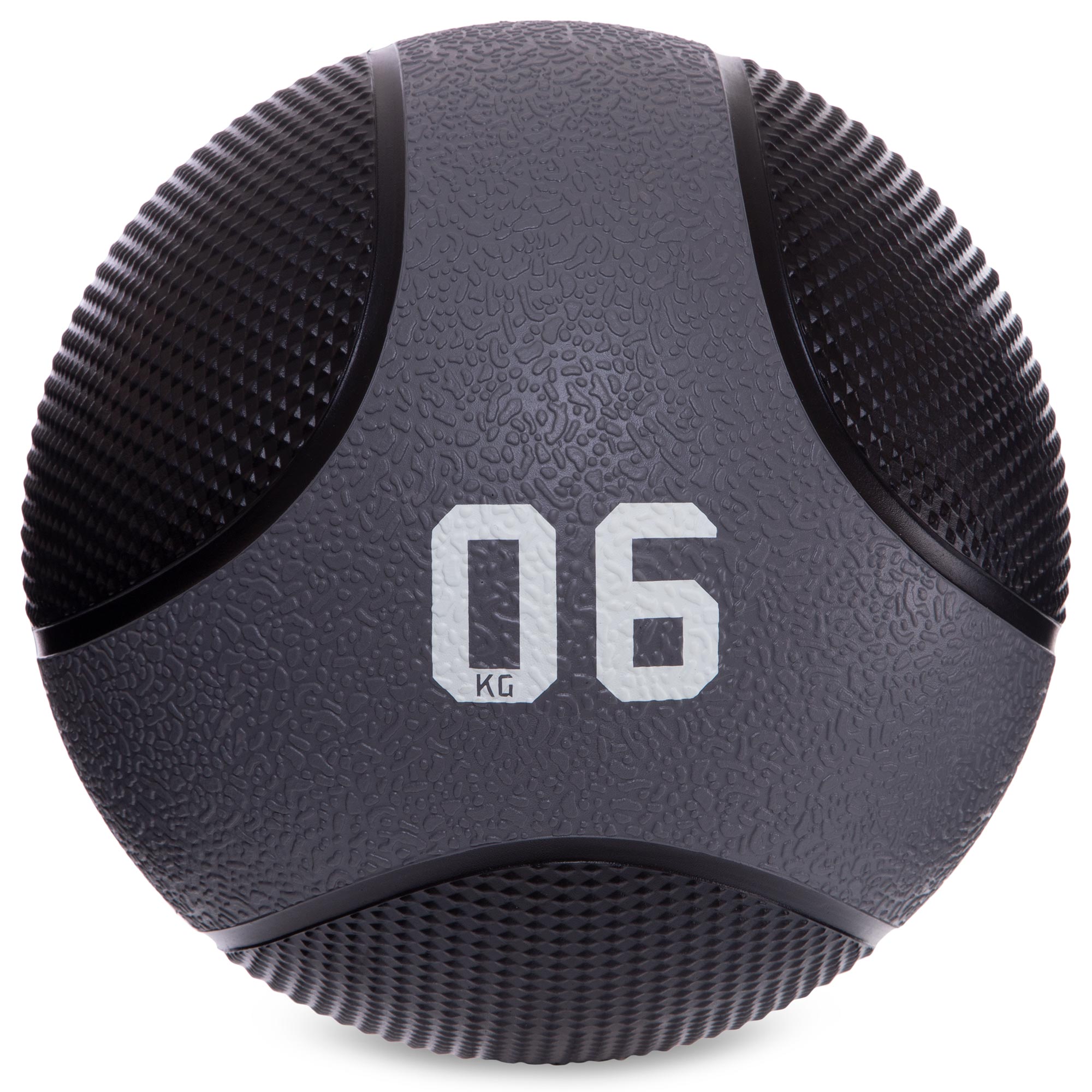 М'яч медичний Zelart Ball FI-2824-6 6кг Чорний