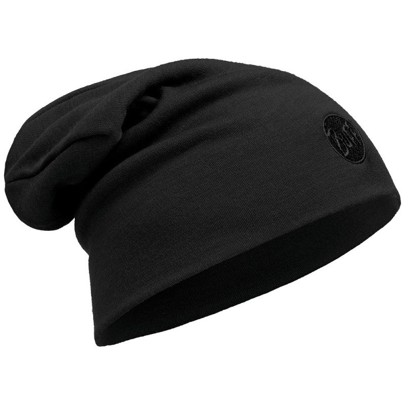 Шапка Buff Wool Heavyweight Slouchy Hat Solid One Size Черный