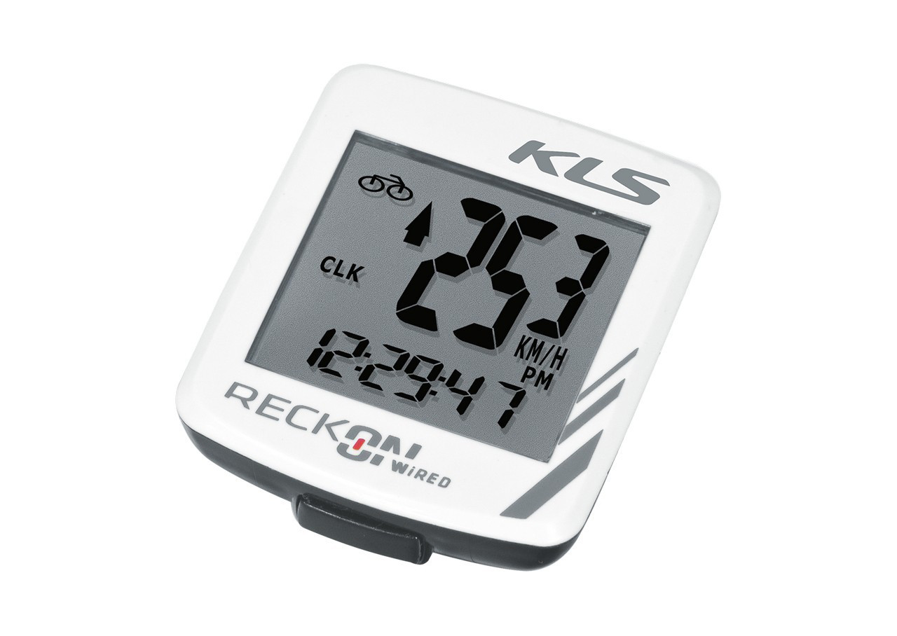 Велокомп'ютер KLS ReckON 9 White (8585019358462)