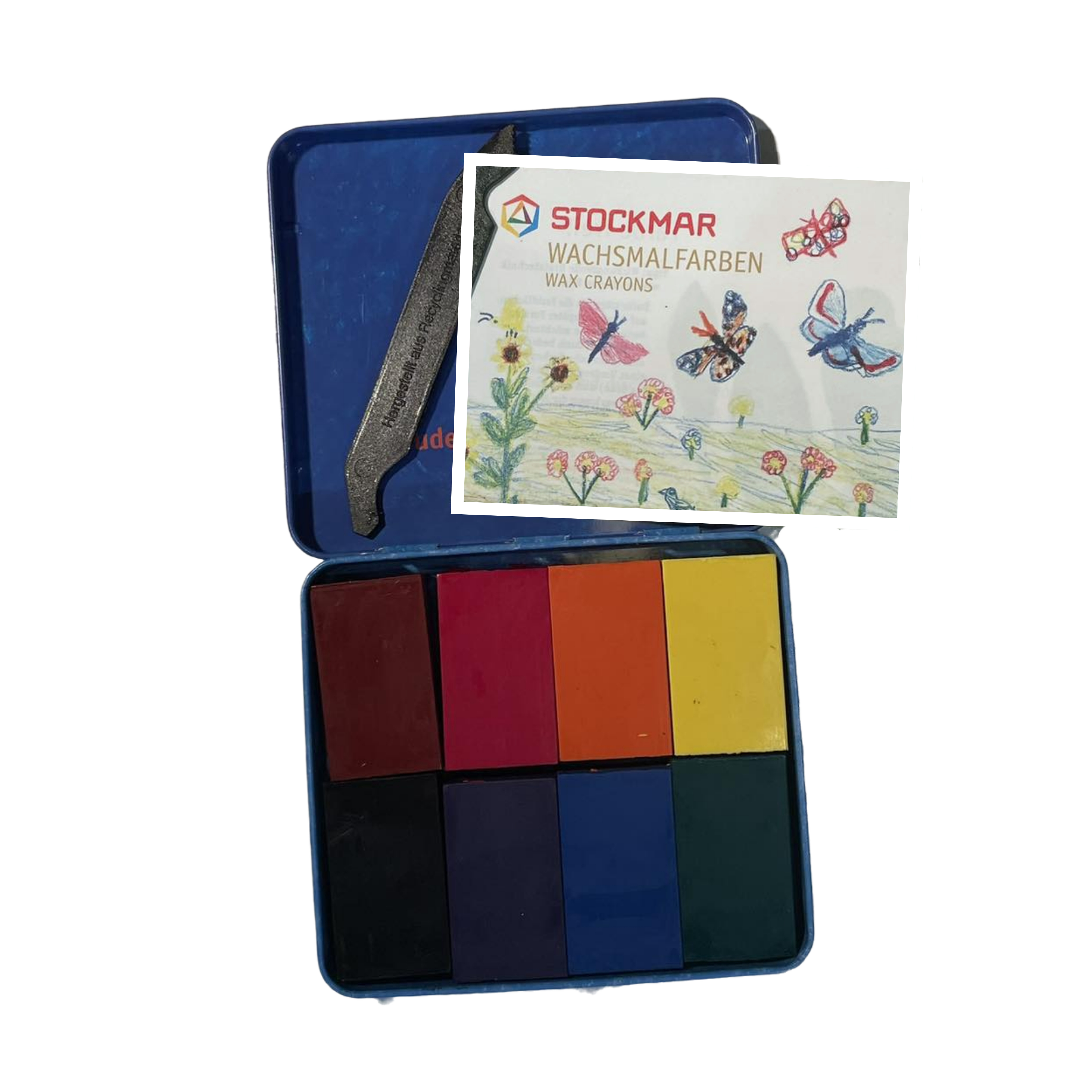 Набор восковых мелков Stockmar Beeswax Crayons 8 шт (204884258)