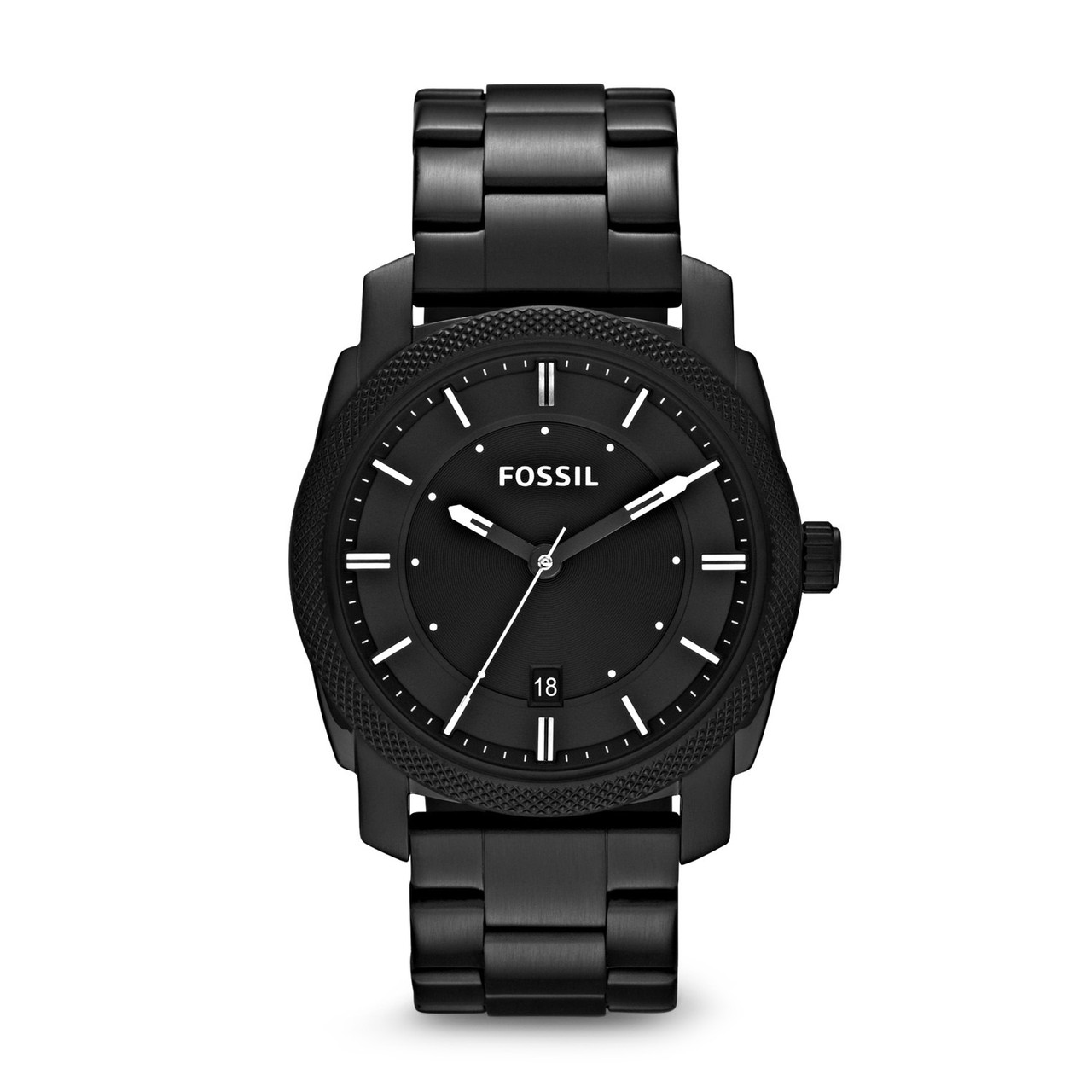 Чоловічі годинники Fossil Machine Black (FS4775)