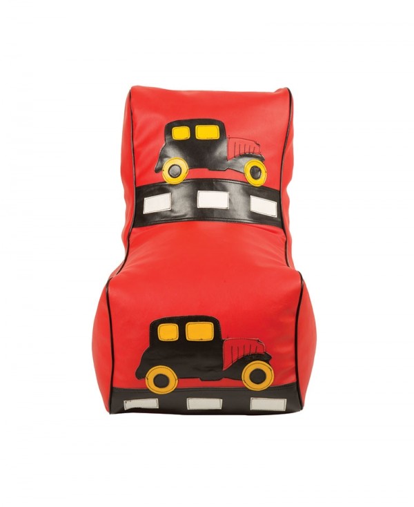Кресло мешок Tia-Sport детский Машинка красная (sm-0650)