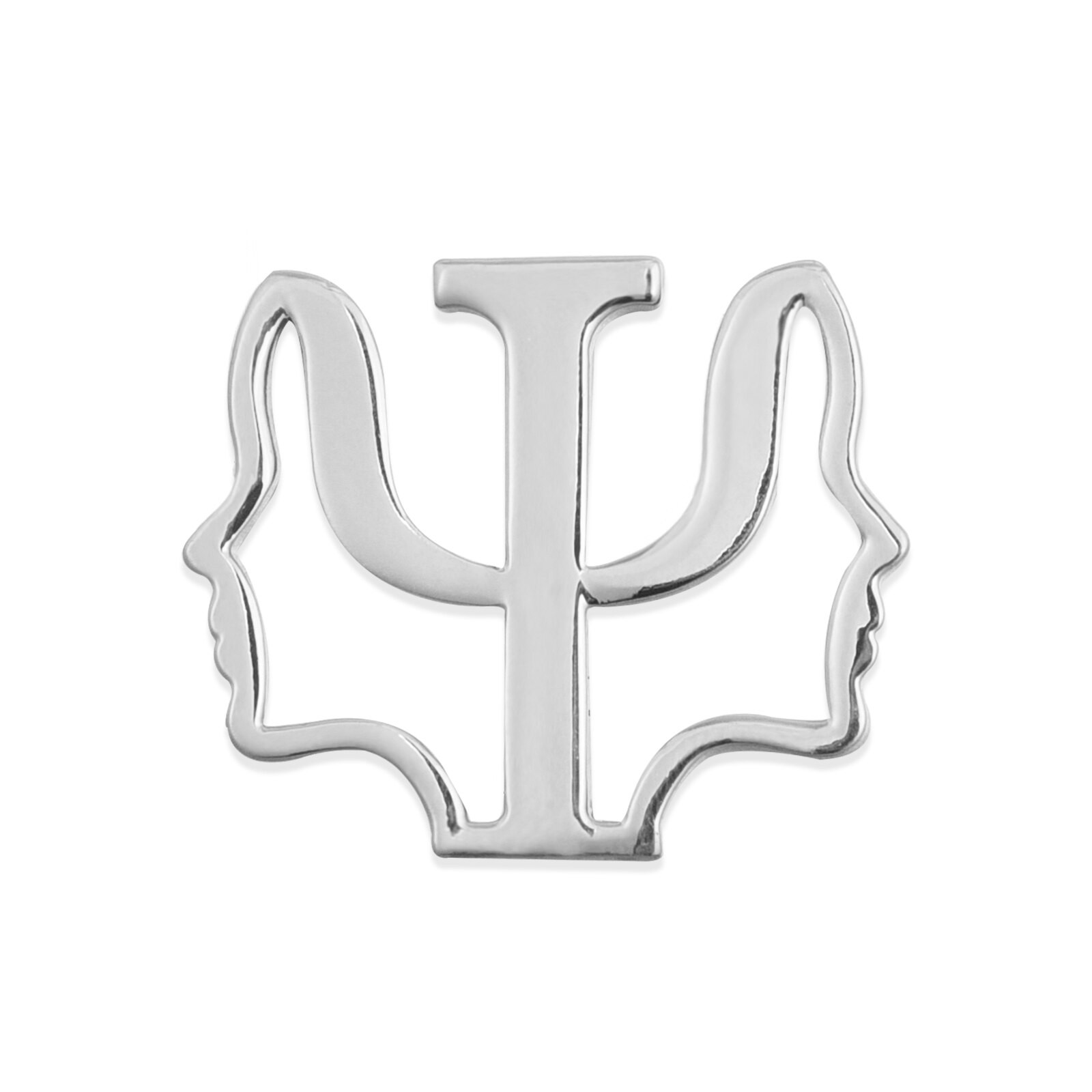 Значок BROCHE Психология отношений серебристый BRGV112926