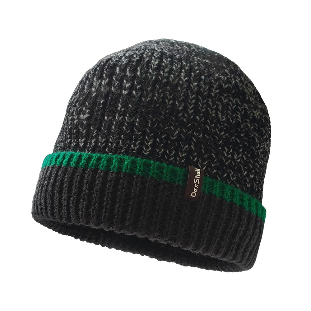 Шапка Dexshell Cuffed Beanie Чорний (1047-DH353GRNSM)