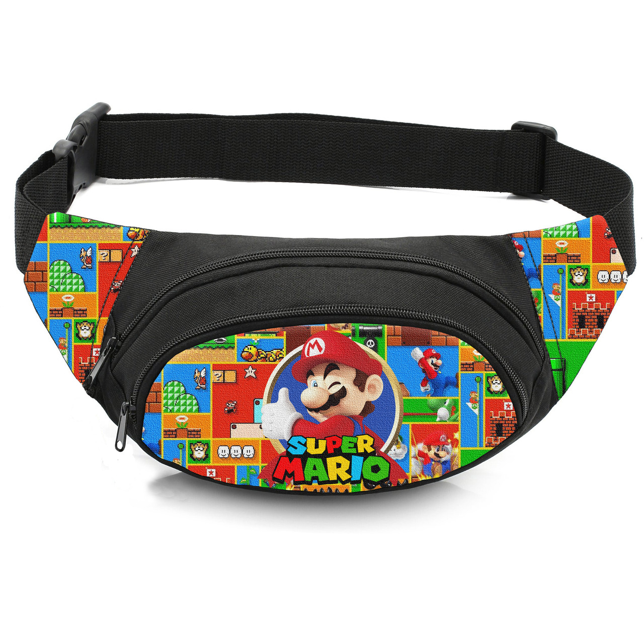 Дитяча бананка Super Mario 32х8х13 см, чорна