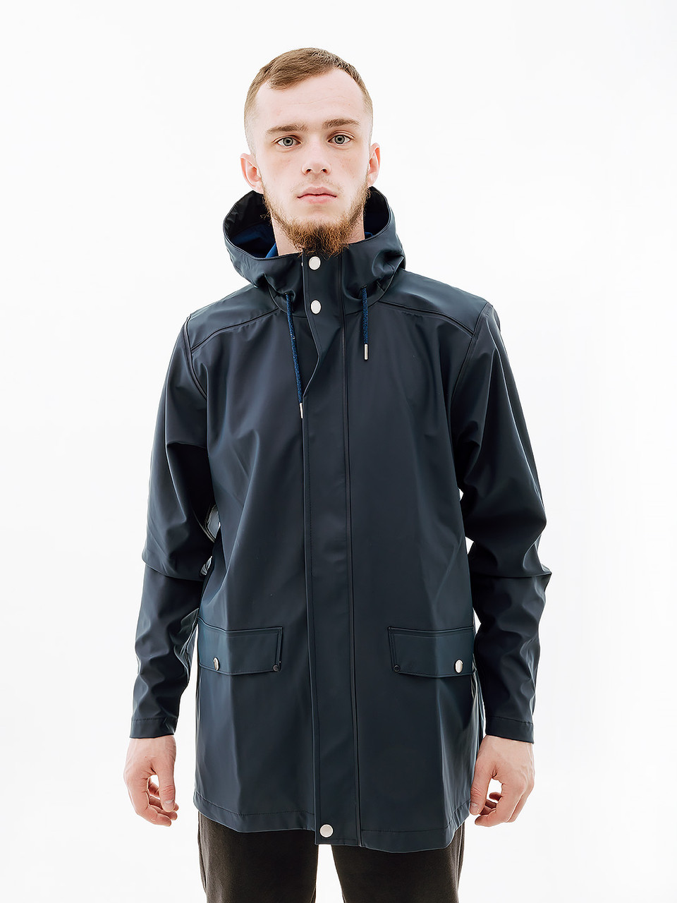 Мужской Плащ HELLY HANSEN MOSS RAIN COAT Синий XL (7d53265-597 XL)