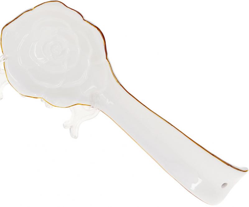 Подставка под половник (ложку) 23см White-Gold Rioses Bona DP118440