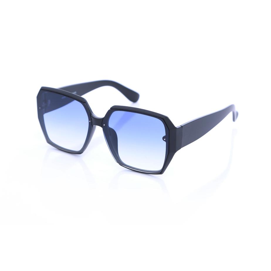 Сонцезахисні окуляри LuckyLOOK 082-282 Фешн-геометрія One Size Синій