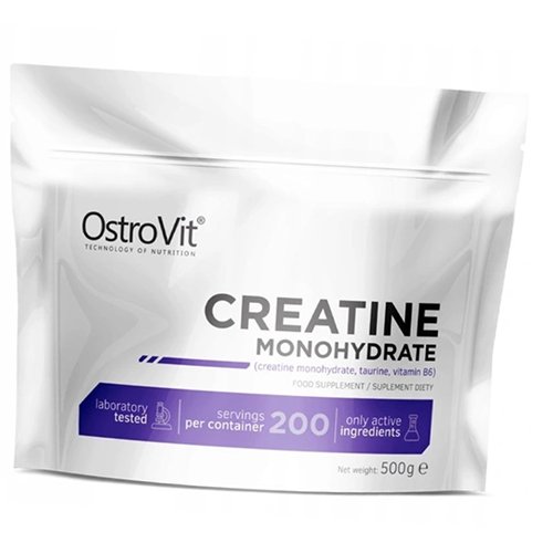 Креатин Моногидрат Creatine Monohydrate Ostrovit 500г пакет Без вкуса (31250008)