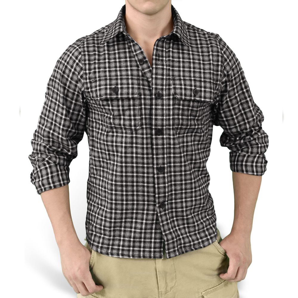 Сорочка Surplus Woodcutter Shirt Black S Чорний (06-5004-03)