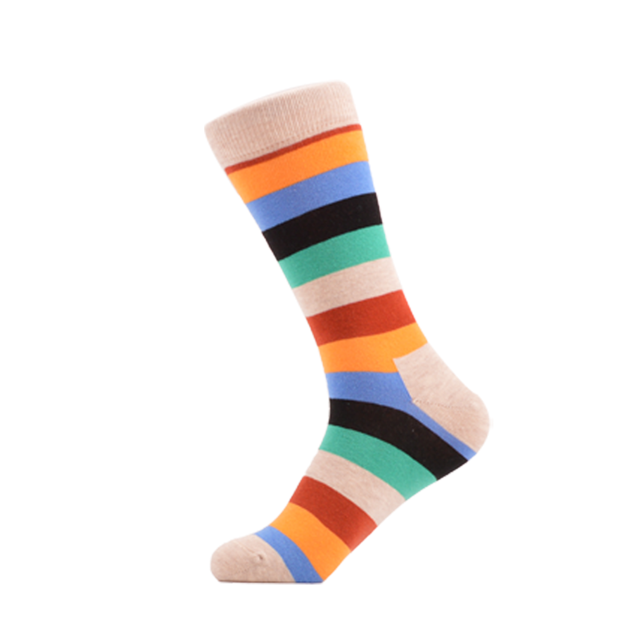 Шкарпетки з принтом Sanzetti серії Colour Stripes 40-45 HS-0022