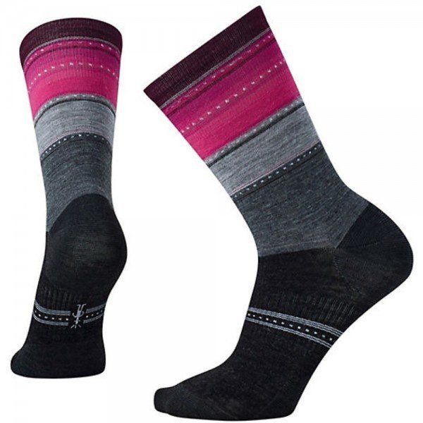 Шкарпетки Smart Wool Wm's Sulawesi Stripe Medium Gray Heather (1033-SW SW560.715-S)