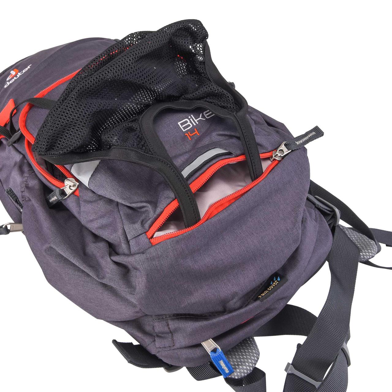 Рюкзак Deuter Bike I 14 Graphite-Papaya (1052-3203117 4906)