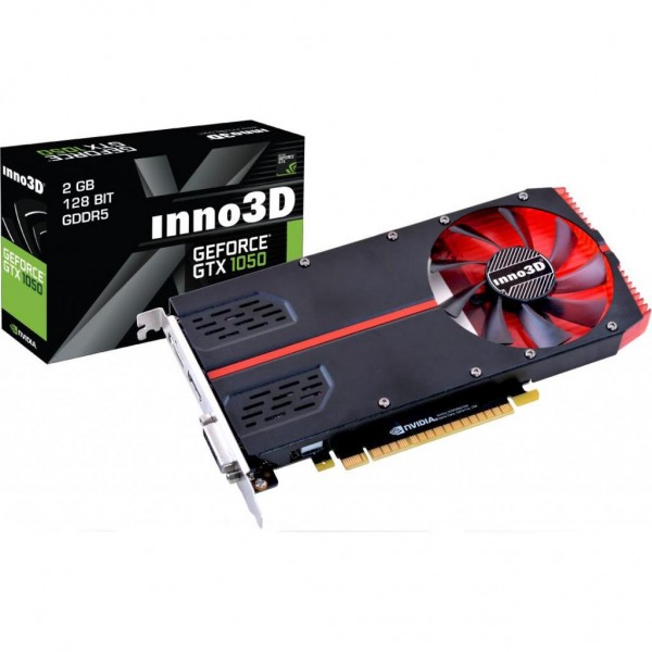 Відеокарта Inno3D GeForce GTX1050 2048Mb 1-Slot Edition N10502-1SDV-E5CM (F00171875)