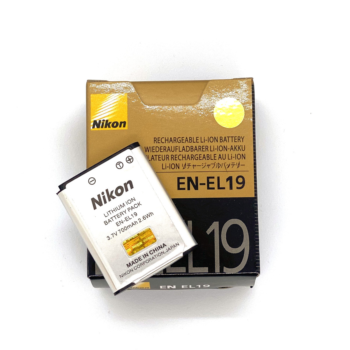 Батарея Nikon EN-EL19 (S4100 S4150 S4200 S4500)