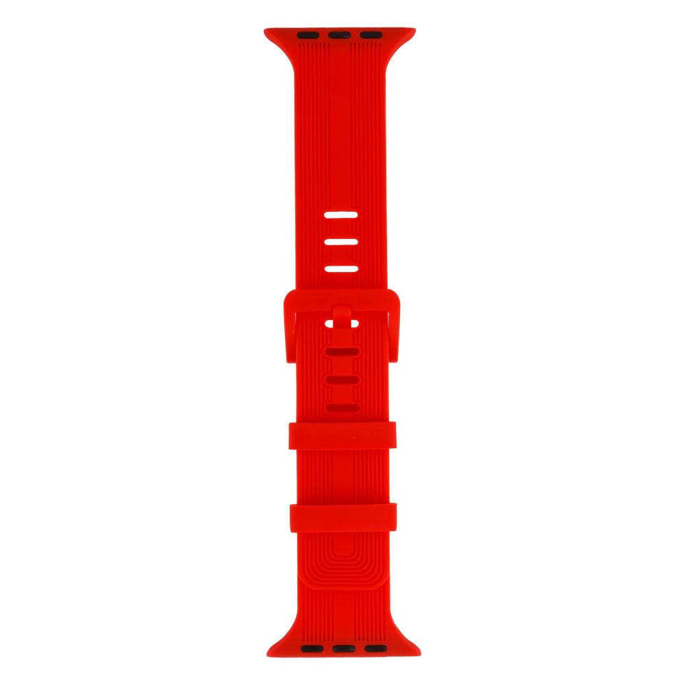 Ремінець ANCHOR Watch Band Silicone Shine Apple Watch 49 / Watch 45/ Watch 44 / Watch 42 mm Red