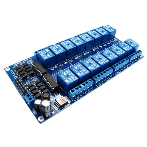 16-канальний модуль реле 12V для Arduino PIC ARM