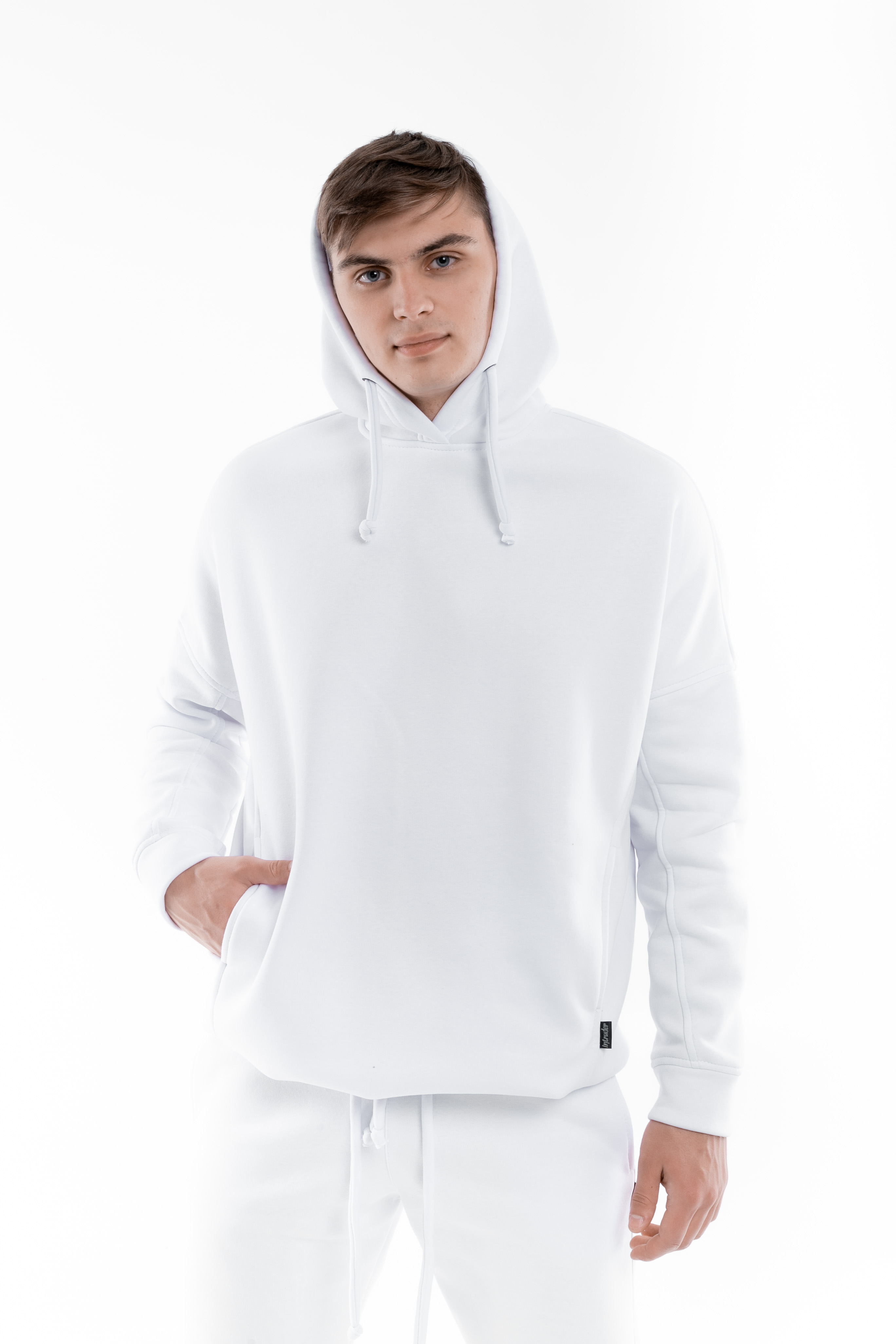 Худи мужской oversize Intruder XXL-XXXL Белый (1608548801/2)