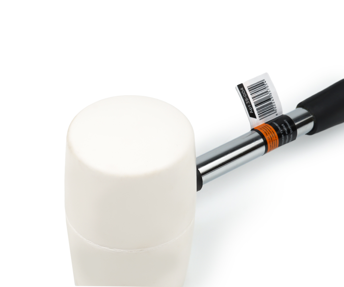 Киянка Polax резиновая белая 680 г (39-004)