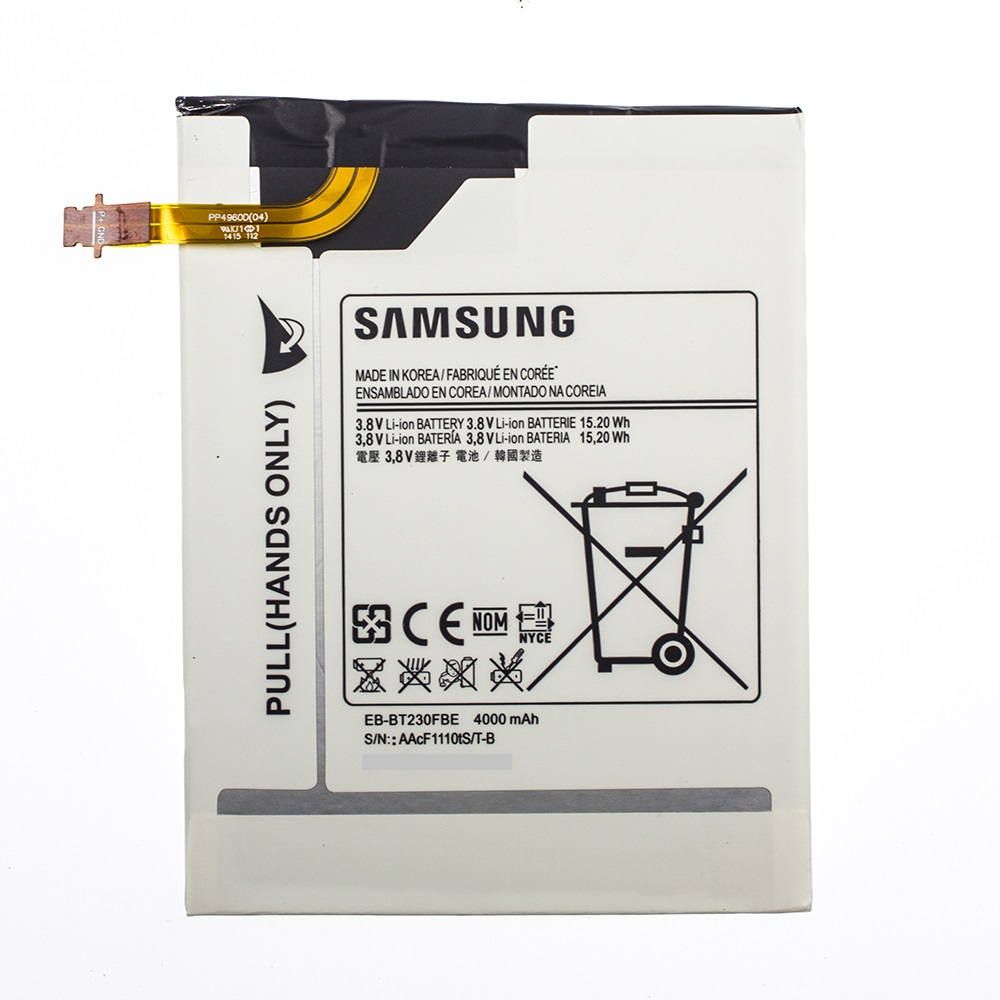 Акумулятор EB-BT230FBE до Samsung Galaxy Tab 4 T230/T230R/T230N 4000 mAh (03948-1)