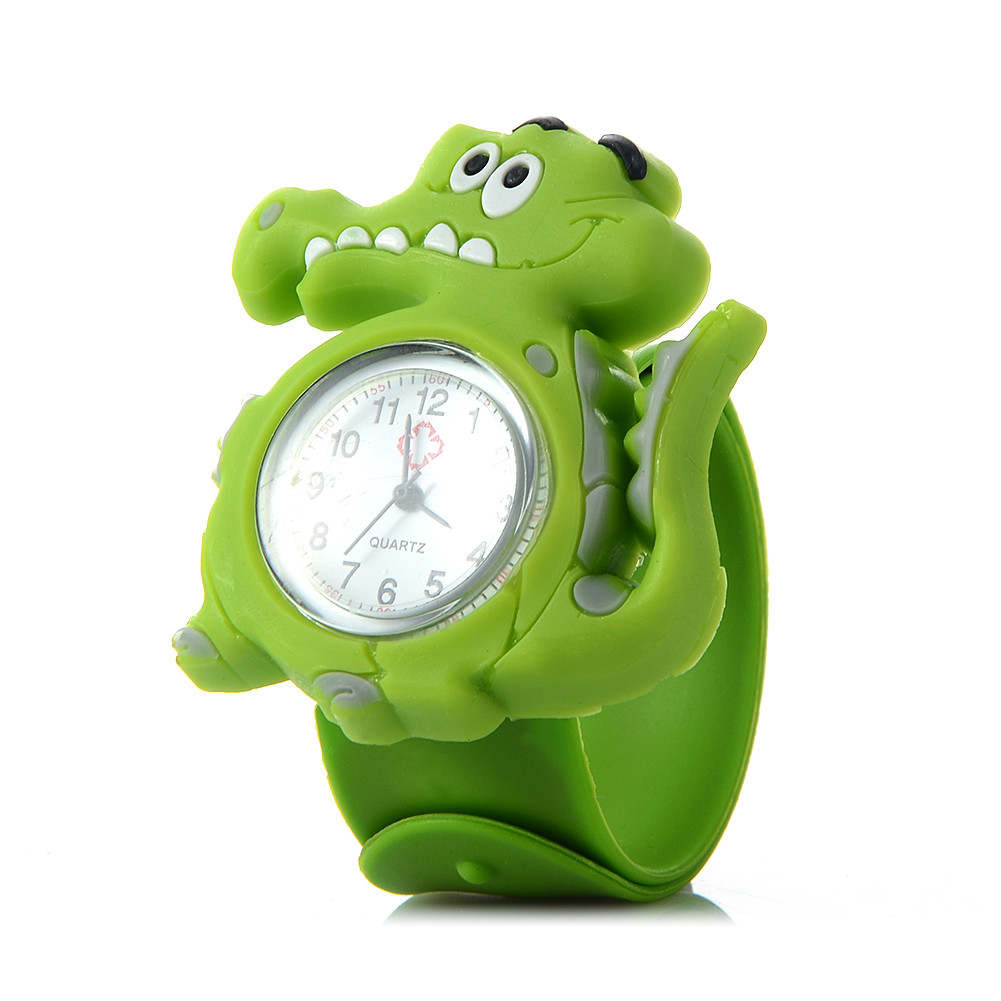Дитячий наручний годинник Крокодил WFC004 Зелений (gab_rp90croconwjgb)