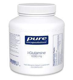 L-глютамін 1000 мг Pure Encapsulations 250 капсул (20170)