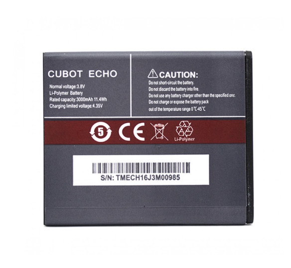 Батарея Cubot Echo 3000 мАг