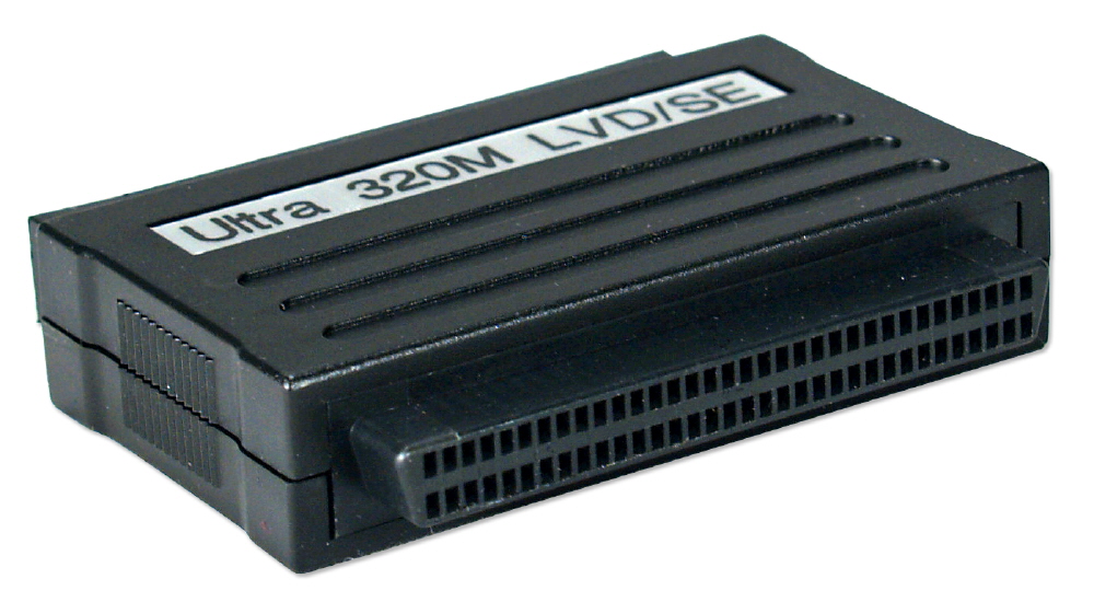 Перехідник накопичувача Roline SCSI LVD320 term Int/act. F/M чорний (11.01.7942)