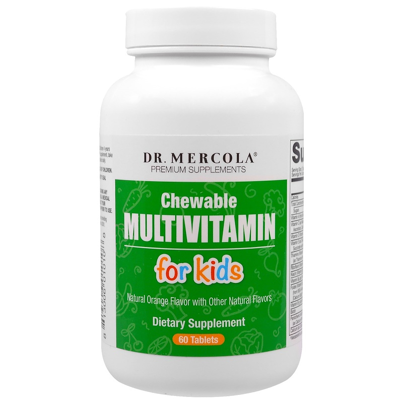 Мультивитамины для детей Dr. Mercola Multivitamin for Kids 60 таблеток (15682)