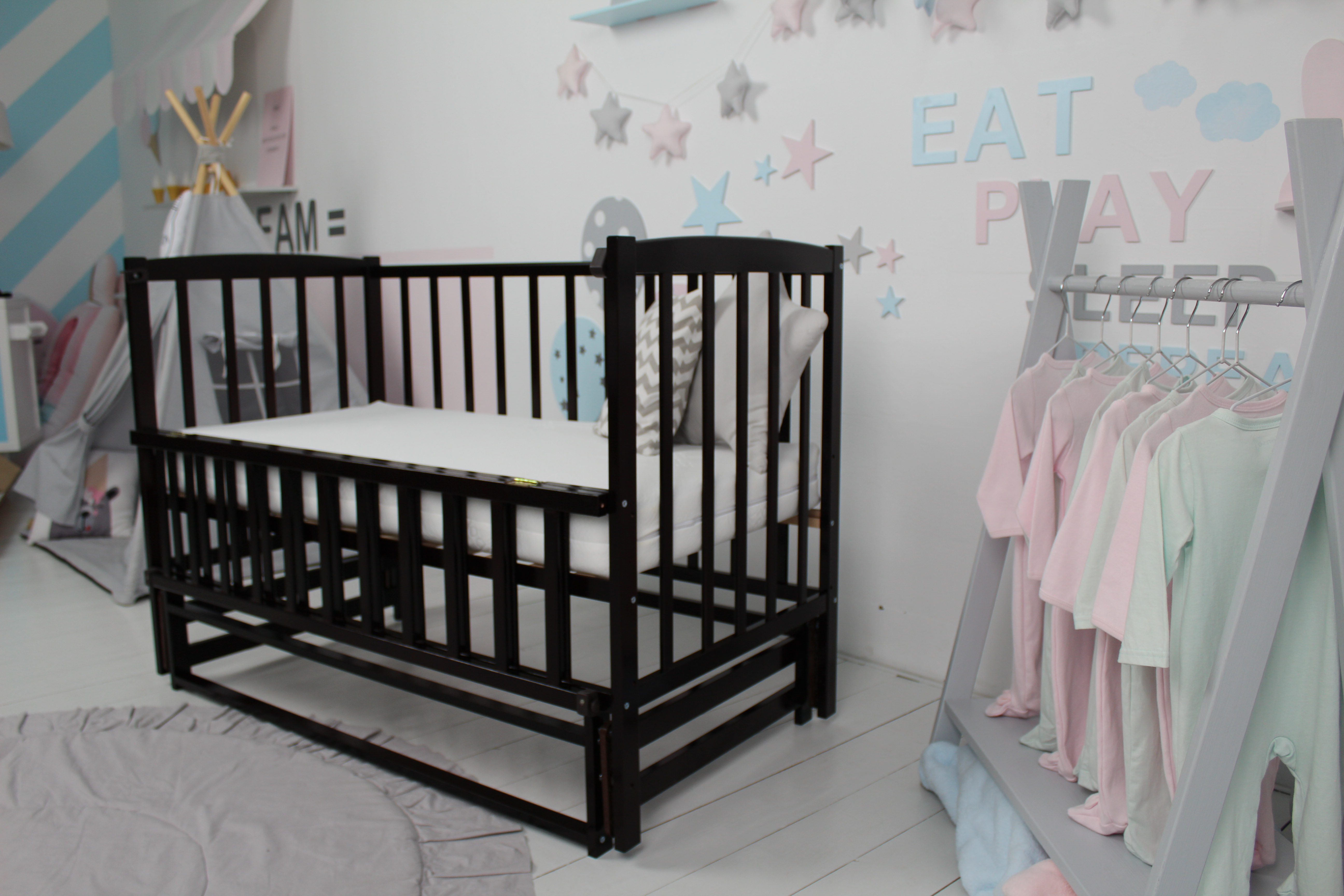 Кровать детская Baby Comfort ЛД2 Венге