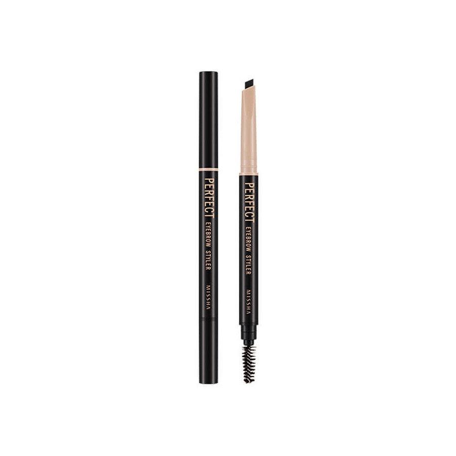 Автоматический карандаш для бровей Missha Perfect Eyebrow Styler - Black 0,35 г (8806185749961)