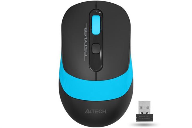 Мышь беспроводная A4Tech FG10 Black/Blue USB