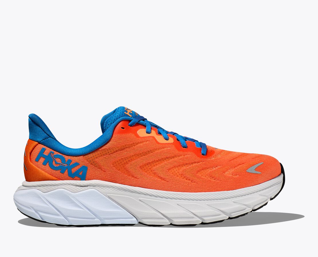 Мужские кроссовки для бега/трекинга HOKA ( 1123194 ) M ARAHI 6 2023 VIBRANT ORANGE размер 45.5