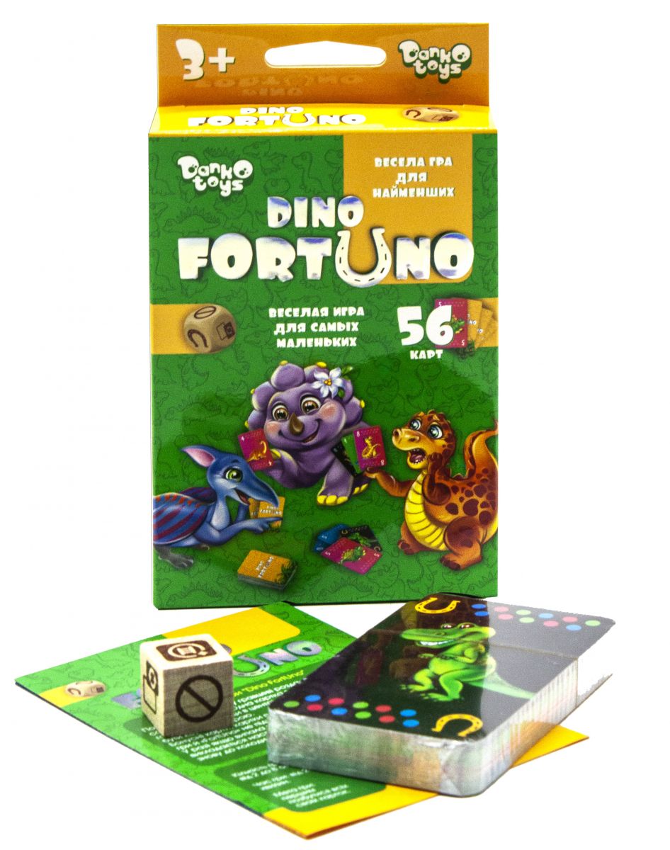 Карточная игра Dino Fortuno Dankotoys (UF-05-01) купить Киев и Украина