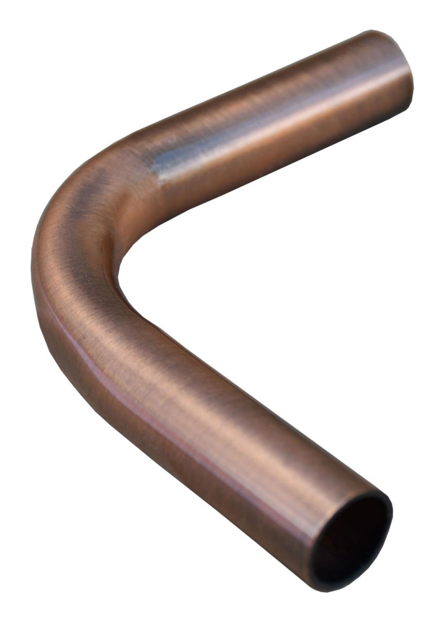 Труба для рейлинга Lemax поворотная угол 135 гр Бронза (RAT-11 C ВА )