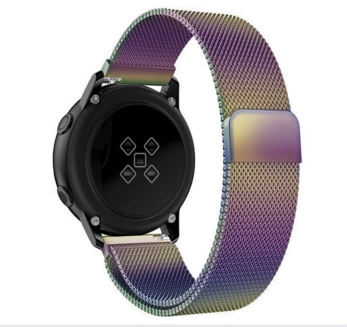 Ремешок BeWatch для Samsung Galaxy Watch 46 | 3 45mm | Gear S3 миланская петля 22мм Milanese loop Браслет Хамелеон (1020229)