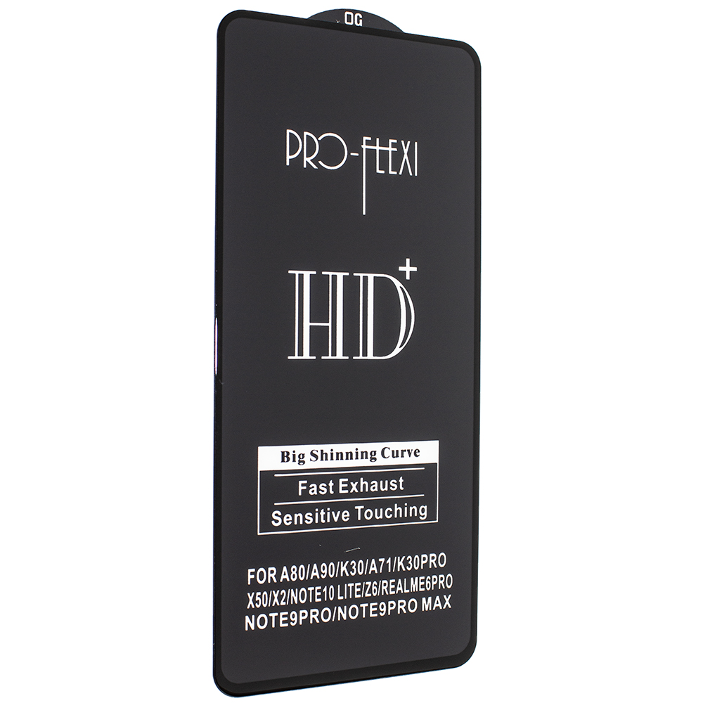 Защитное стекло Pro-Flexi HD для Xiaomi Redmi Note 9 Pro Black (00007849)